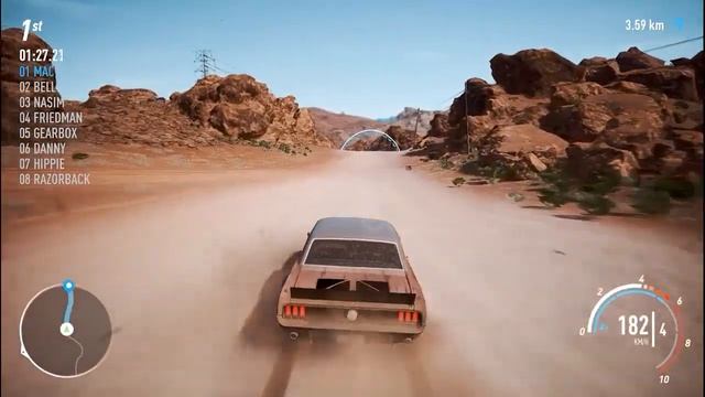 Need for Speed Payback Ford Mustang 1965 Off road Race смотреть онлайн