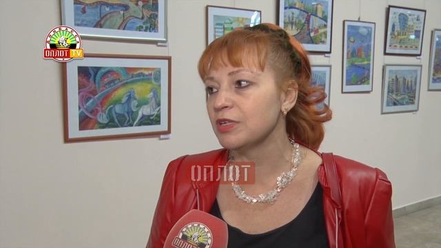 Открылась выставка детского рисунка "Донецк - город будущего" смотреть онлайн