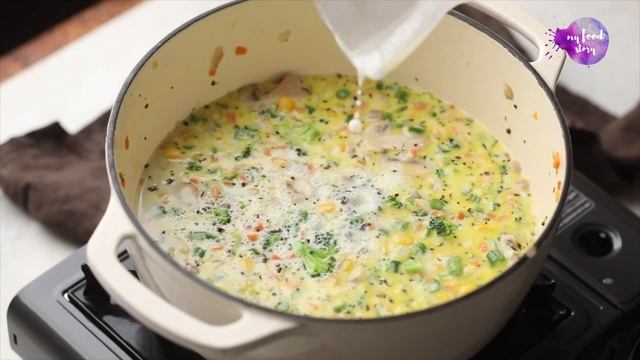 The Creamiest Veg Soup Without Any Actual Cream! Yes It's Possible!