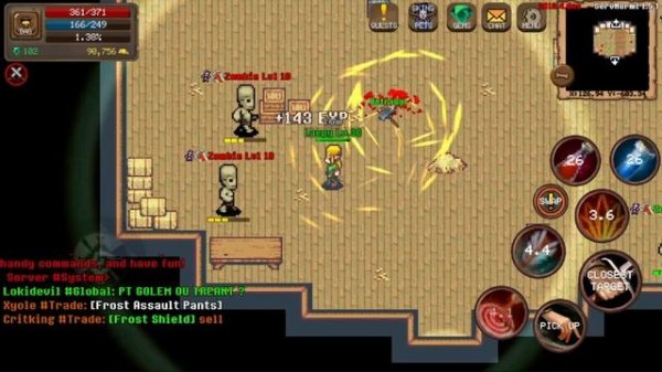 Laurum Online - 2D MMORPG Best MMORPG Online Multiplayer Game Mobile Android ios Gameplay