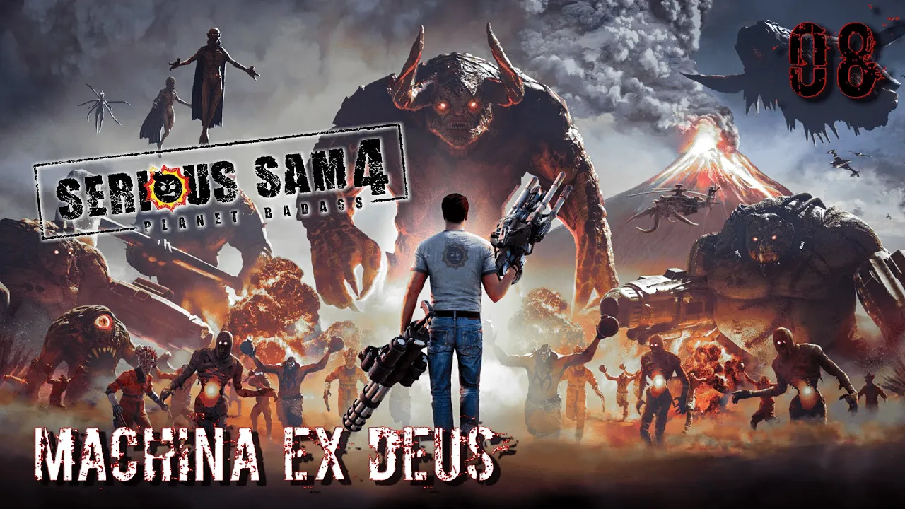 Serious Sam 4. Часть 08. Machina Ex Deus смотреть онлайн