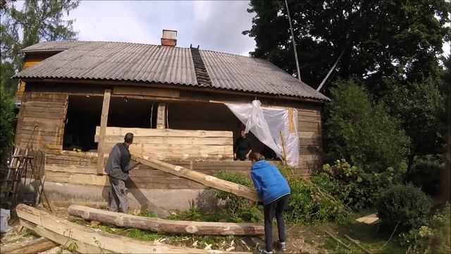 Завершение трудной части ремонта\\ Жизнь на хуторе.