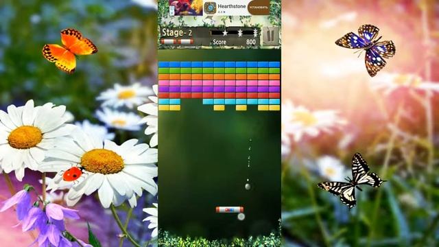 Game Bricks breaker king Игра Разрушитель кирпичей Король смотреть онлайн