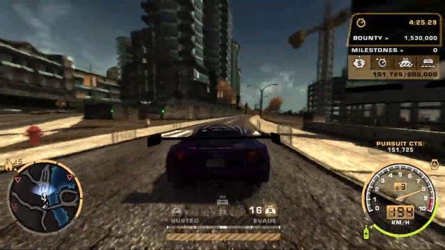 BLACKLIST 4-1 | NFS Most Wanted REDUX V3 - Full Game Stream Part #3 [1440p60] смотреть онлайн