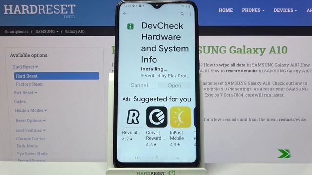 How to Check Phone Specifications in SAMSUNG Galaxy A10 – Phone Info смотреть онлайн