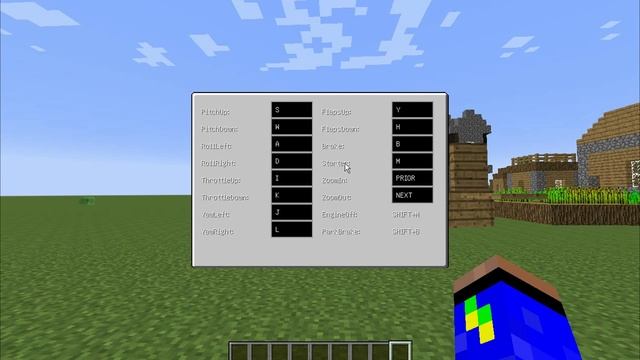 Обзор мода Minecraft [1.8] Flight Simulator Самолёт в майнкрафте смотреть онлайн