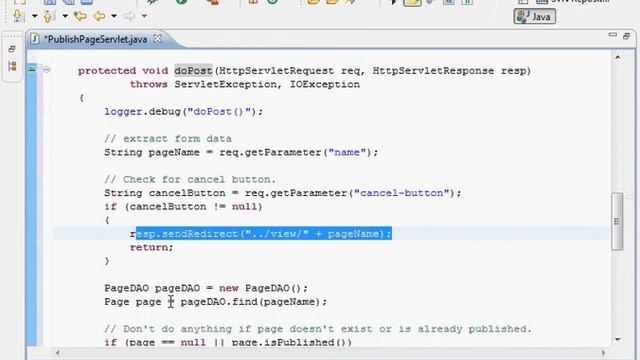 Java Web Programming with Eclipse: Wiki Application, Publish Page смотреть онлайн