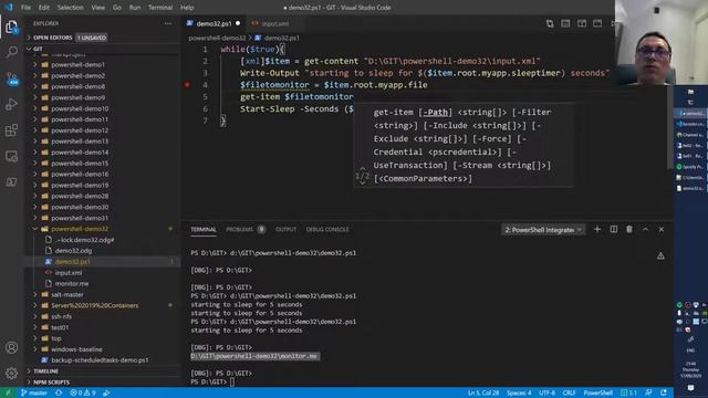 PowerShell S2E31 (XML input) смотреть онлайн