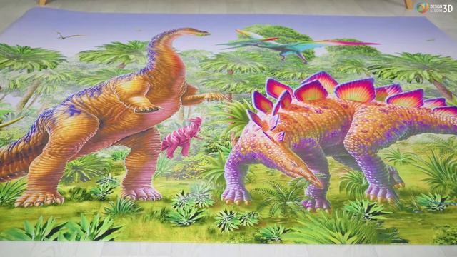 3D Ковер «Травоядный гигант» смотреть онлайн