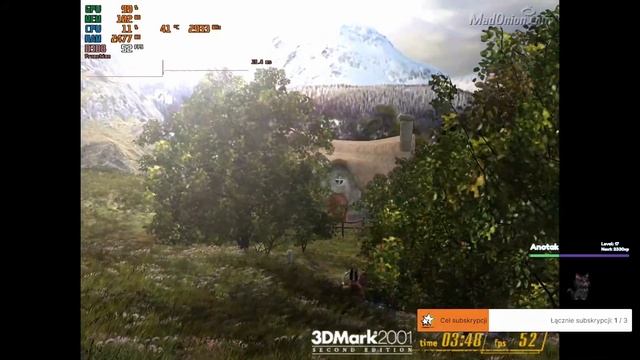 3DMark 2001 SE [ i3 530 ] intel HD igpu смотреть онлайн
