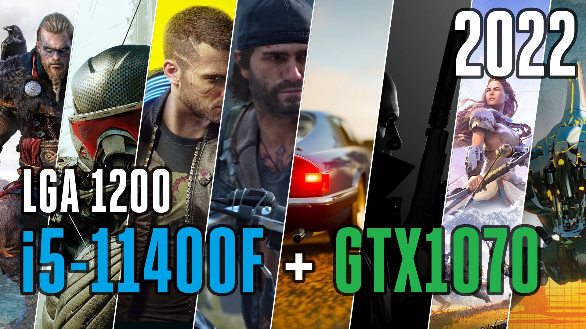 i5-11400F + GTX1070 тест в играх. (Сокет 1200) смотреть онлайн