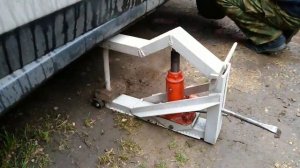 ПОДКАТНОЙ домкрат своими руками