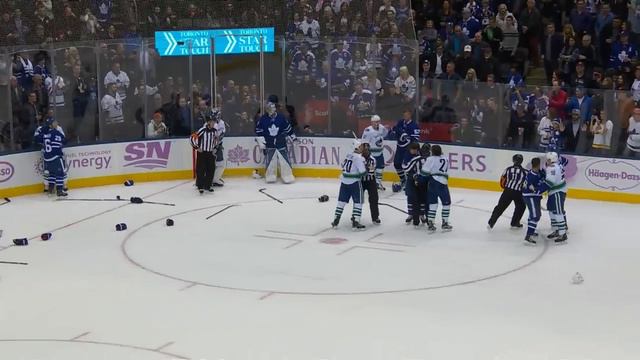 Gotta See It: All hell breaks loose between the Canucks and Maple Leafs смотреть онлайн