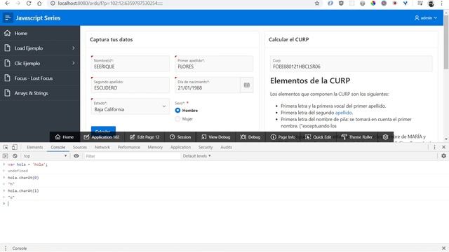 Oracle Apex Javascript - Arrays & Strings (Serie 5) смотреть онлайн