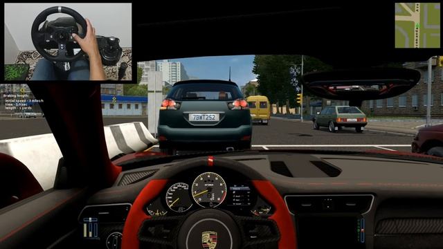 City Car Driving | Porsche 911 GT2 RS 2018 - Logitech G920 Steering Wheel Gameplay смотреть онлайн