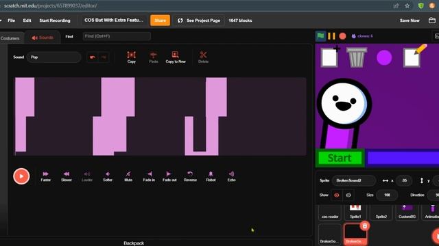 i found a WEIRD scratch sound editor glitch смотреть онлайн