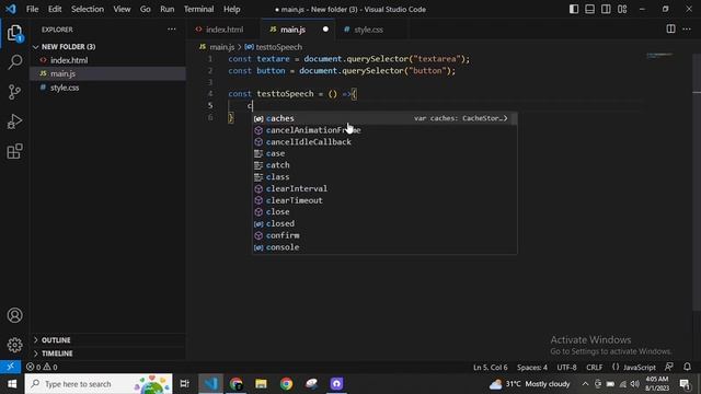 Text to Speech Converter in HTML CSS & JavaScript смотреть онлайн