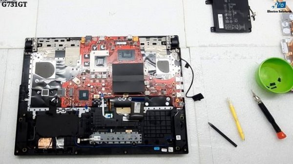 ASUS ROG Strix G731GT | Motherboard Replacement | Disassembling And Assembling