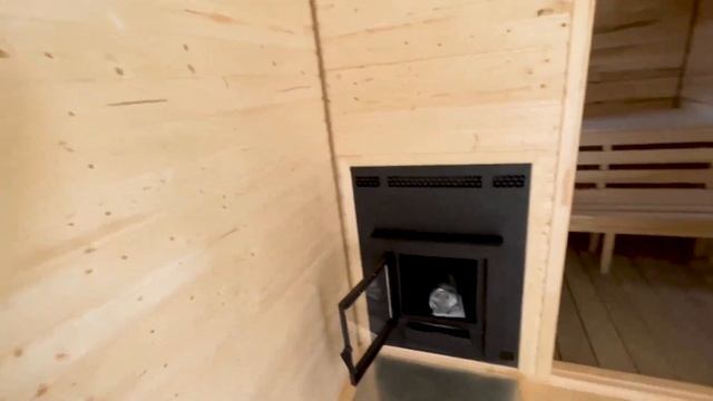 Баня каркасная От Иваныча размером 5х2,4 метра, 2 отделения смотреть онлайн