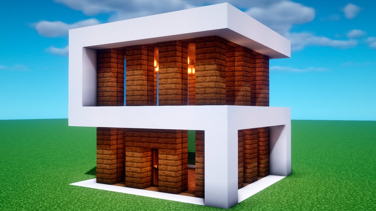 ХАЙ-ТЕК ДОМ В МАЙНКРАФТ ДЛЯ 2 ИГРОКОВ! смотреть онлайн