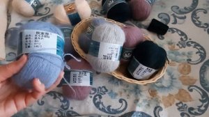 Пряжа  ПУХ НОРКИ.  Обзор пряжи. Вязание.