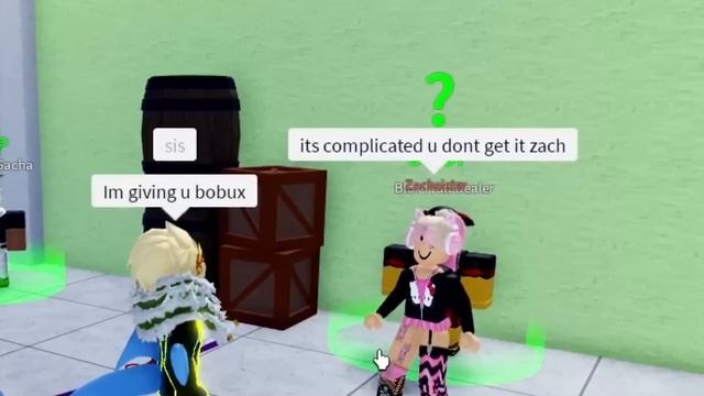 I CAUGHT My Little Sister With Her EX BOYFRIEND.. (Roblox Blox Fruits) смотреть онлайн