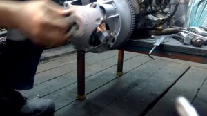 Как снять вариатор. Снегоходе YAMAHA VENTURE 700cc.