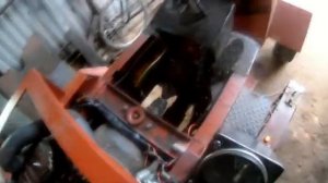 Установка  раздатки на мини погрузчик