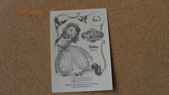 Disney Sofia The First Sticker Album