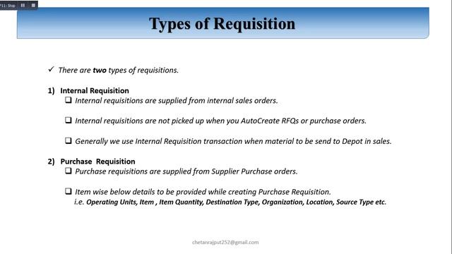 Oracle Purchase Requisition Functional Process EBS R12 смотреть онлайн