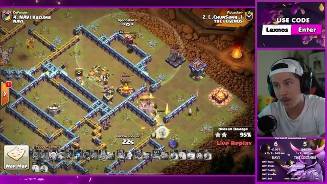 GAKU Invents ICE HOUND LOG Launcher TRICK (Clash of Clans) смотреть онлайн