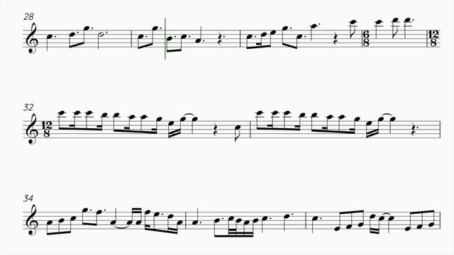IU - LOVE WINS ALL - FLUTE/VIOLIN SHEET MUSIC