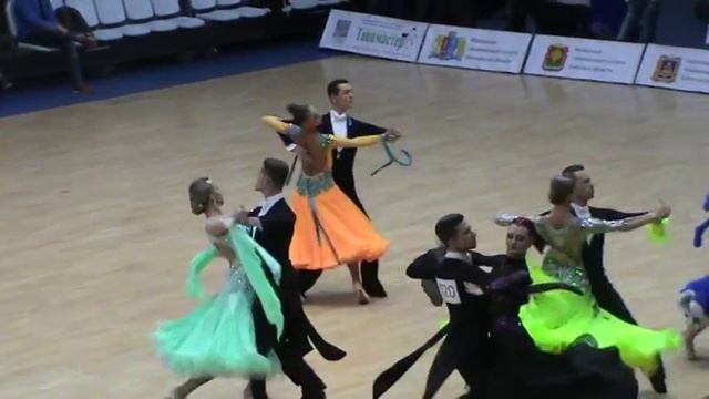 Чемпионат ЦФО Стандарт 1/4 Танго Кочеров Евгений - Конюхова Анастасия смотреть онлайн