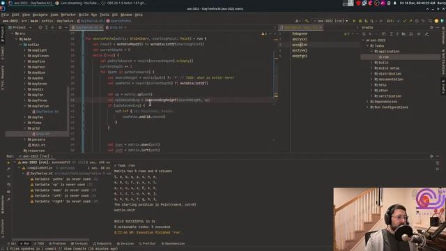 Advent of Code: Day 12 (fail) | Kotlin смотреть онлайн