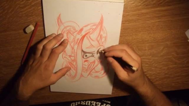 Hens Jan 01 Drawing hanya mask & Snake смотреть онлайн