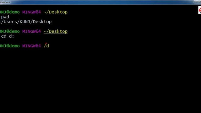 #2 How to Find & Change Current Directory position in Git смотреть онлайн