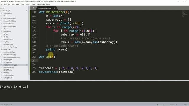 Interview Question : Maximum Sum SubArray using Divide and Conquer with 2 approach'(s) смотреть онлайн