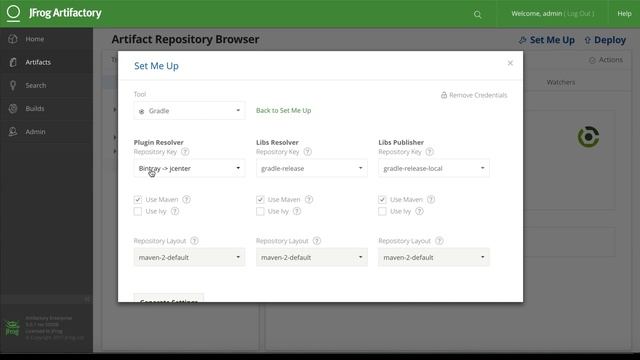 [Screencast] Setting up JFrog Artifactory as a Gradle repository in under one minute смотреть онлайн