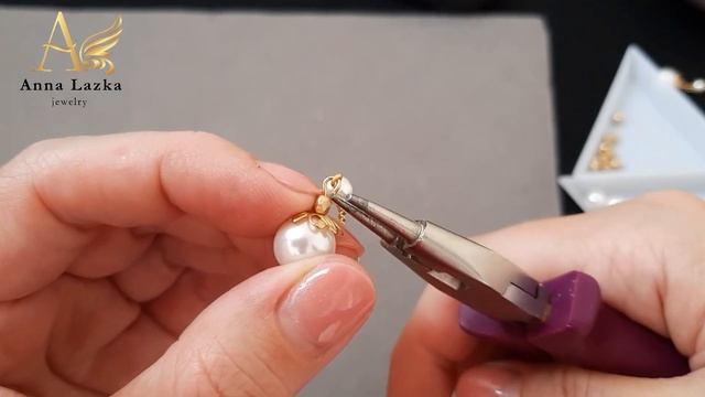 СЕРЬГИ ГРОЗДИ своими руками. EARRING DIY смотреть онлайн