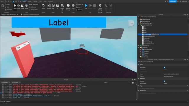 КАК СДЕЛАТЬ СОХРАНЕНИЕ?? | Roblox Studio #robloxstudio #GodJiy