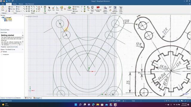 How to make a 3d part from a 2D drawing in design spark mechanical смотреть онлайн