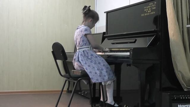 Сотникова Катя. Гречанинов "Необычное происшествие" смотреть онлайн