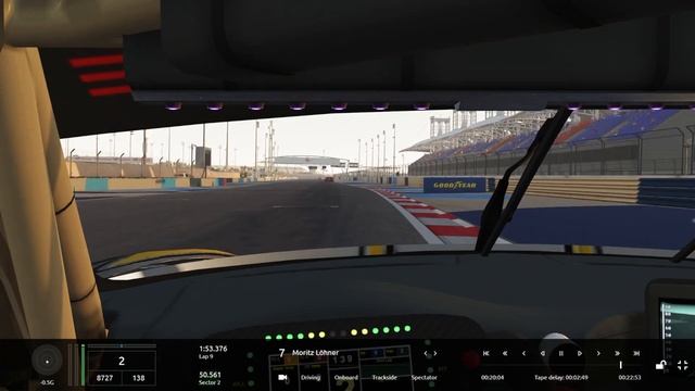 Le Mans Virtual Series - Bahrain Qualifying GTE P3 смотреть онлайн