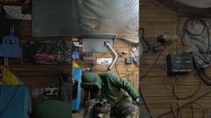 Вскрытие отопителя ОВ65