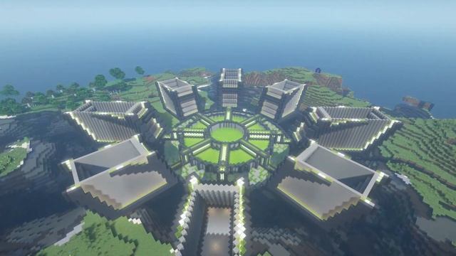 Building a FUTURISTIC MEGA BASE in Minecraft 1.18.1 смотреть онлайн