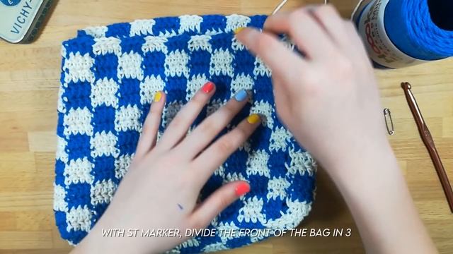 Crochet Checkered Bag | HOW TO смотреть онлайн