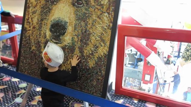 Смотрим как делают конфеты, Джэлли Бэлли Фабрика тур // visiting Jelly Belly Factory смотреть онлайн
