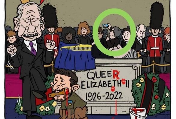 Президент Украины Владимир Зеленский опять попал на страницы сатирического журнала Charlie Hebdo смотреть онлайн