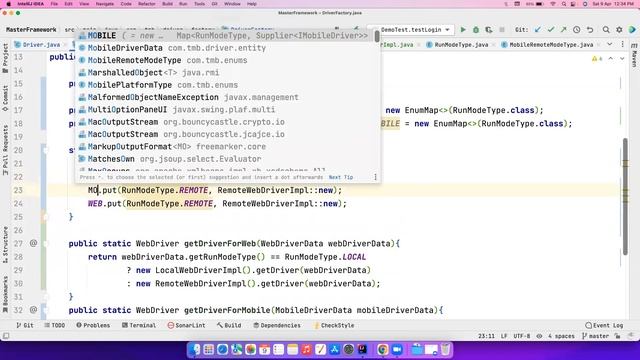 Part 9 | Refactoring Driver Factory class | Functional Interfaces | Method Reference | Clean code смотреть онлайн