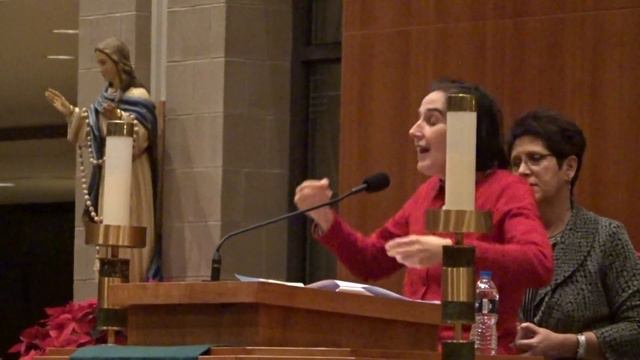 Daughter of St. Gianna Beretta Molla Answering Question смотреть онлайн